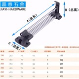 Телескопическая вешалка для одежды из нержавеющей стали, выдвижная штанга для одежды с фланцем, верхняя выдвижная утолщенная вешалка для одежды, передвижная вешалка для брюк