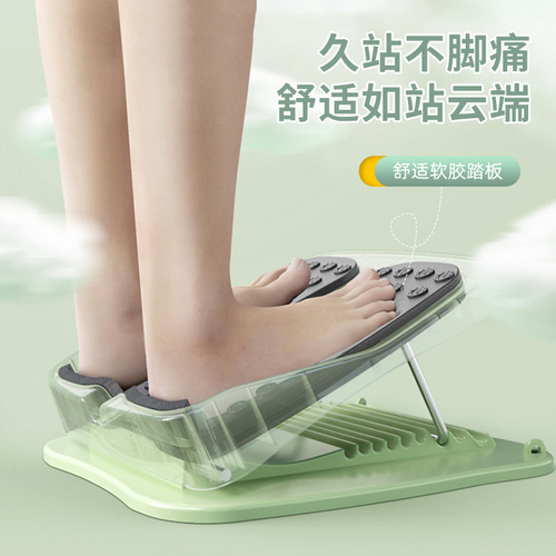 Stretch board, calf stretching artifact, oblique foot pedal, home fitness standing stretch bench, foldable yoga press