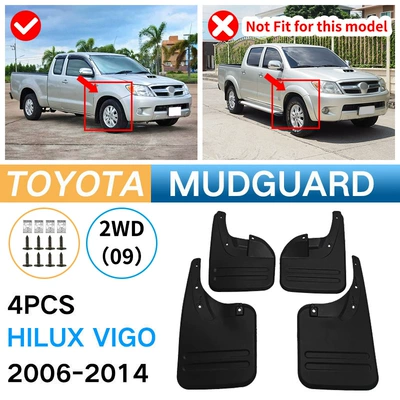 Mudguard Hilux Vigo 09 12