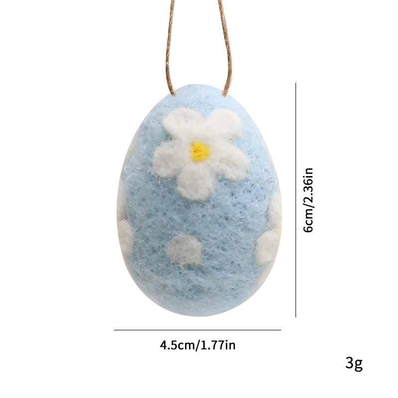 Explosiones transfronterizas huevos de Pascua muñecas de Pascua muñecas de conejo de Pascua colgar adornos al por mayor