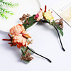 Hair accessory for bride handmade, realistic headband, new collection