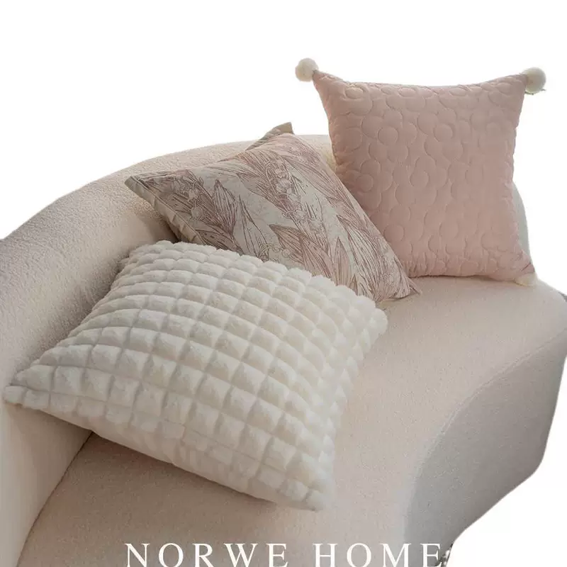 Sofa, back pillow, detachable pillowcase, french style