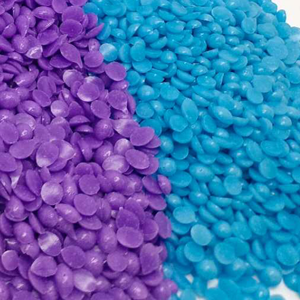 Flat-shaped laundry scented pearls for distribution, garment softener with long-lasting fragrance, MUSE pure care garment scent pearls, wholesale manufacturer