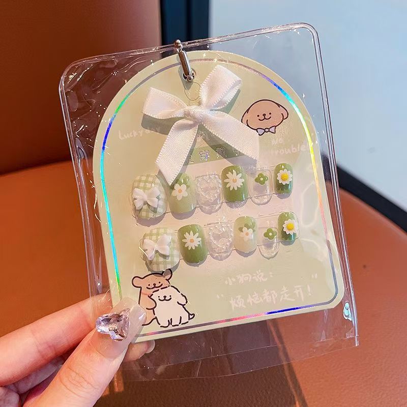 Adorable Sanrio pegatinas de uñas para niños con uñas exquisitas Kolomi Melaty pegatinas de uñas parches de uñas image 34