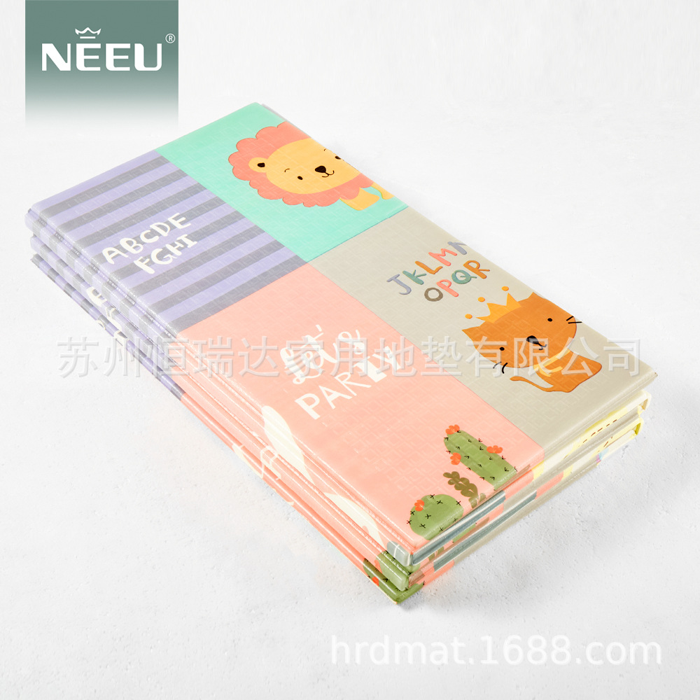 Bebé gatear bebé sala de estar hogar micro-corrector plegable XPE almohadilla para gatear almohadilla de espuma para niños