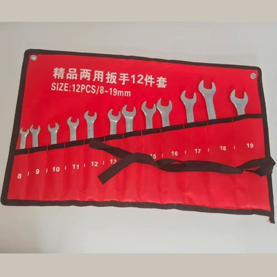 Piece Open-End Double-Headed Torx | Mühərrik tənzimləmə alətləri - matte-12-piece-set-8-19-red