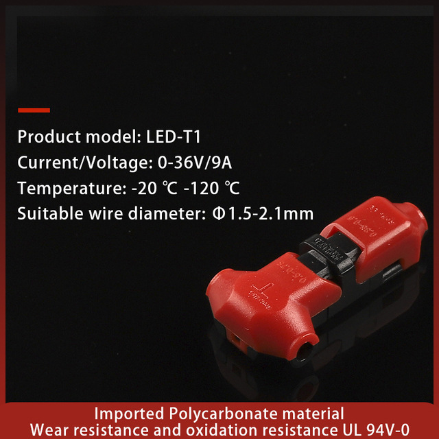 30-50-100PCS-I-T-type-1-Pin-2p