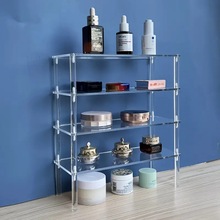 多层亚克力展示架摆台派对食品架有机玻璃饰品香水手办置物架模型