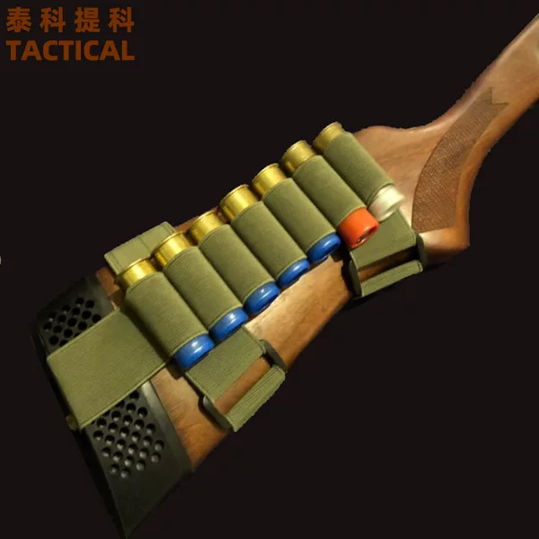 Shotgun Bag Outdoor CS Supplies Tactical Equipment Bullet Shotgun Storage Bag Bullet Bag Tactical Tool Sticker