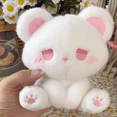 网红emo猫呆呆小熊高颜值情侣ins公仔娃娃可爱毛绒玩偶女生日礼物