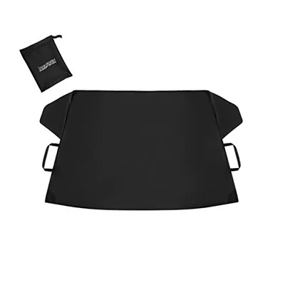 Car snow cover, winter: Sun shade