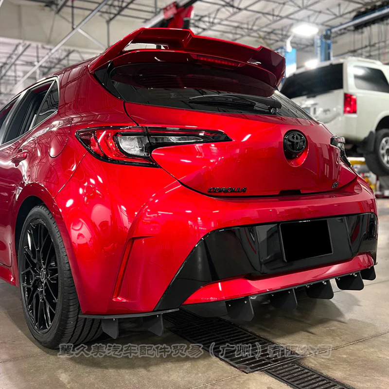 Suitable for 2019-2025 Toyota Corolla Hatchback Rear Wing Top Wing Modified Corolla Version Without Drilling Installation