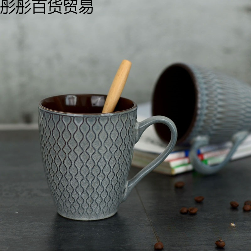 Defectos ligeros inswind taza de cerámica taza de desayuno taza de cerámica simple taza de café taza de agua taza de estudiantes