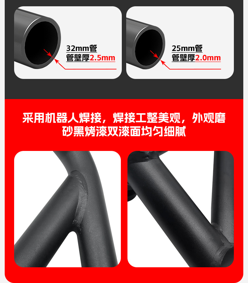 Suitable for Cfmoto 675Nk Motorcycle Racing Bumper 675Sr Bumper Front Guard Bar Anti-Fall Protection Bar Modification Accessories