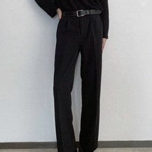 2025西裤男正装商务职业装感男士西装裤宽松直筒垂感休闲长裤现货