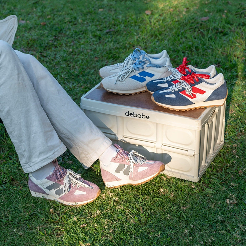 Нишевые немецкие тренировочные туфли из воловьей кожи для женщин, лето 2025, универсальные белые туфли в стиле ретро для женщин, модные дышащие повседневные спортивные туфли соответствующего цвета