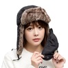 Winter street hat suitable for men and women, windproof medical mask, European style, increased thickness