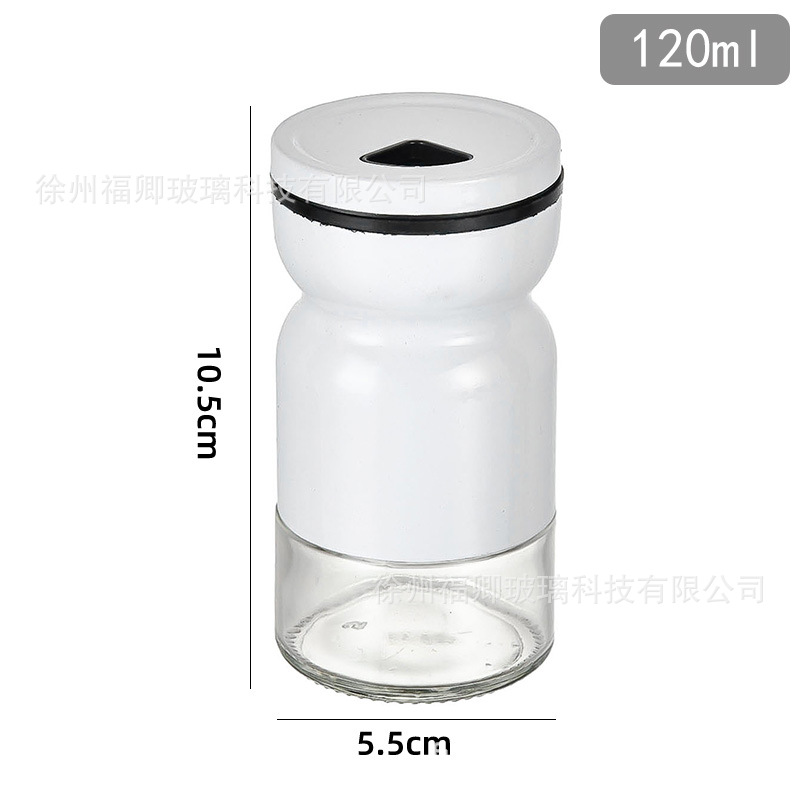 Al por mayor condimento de acero inoxidable botella condimento de especias botella cocina pimienta sal condimento botella condimento caja condimento tarro