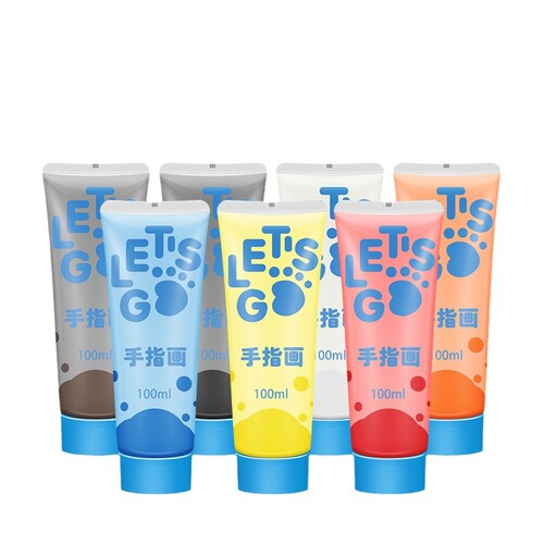 Bemont 30ML Washable Finger Paint for Kindergarten Beginners, Children's Creative Toy