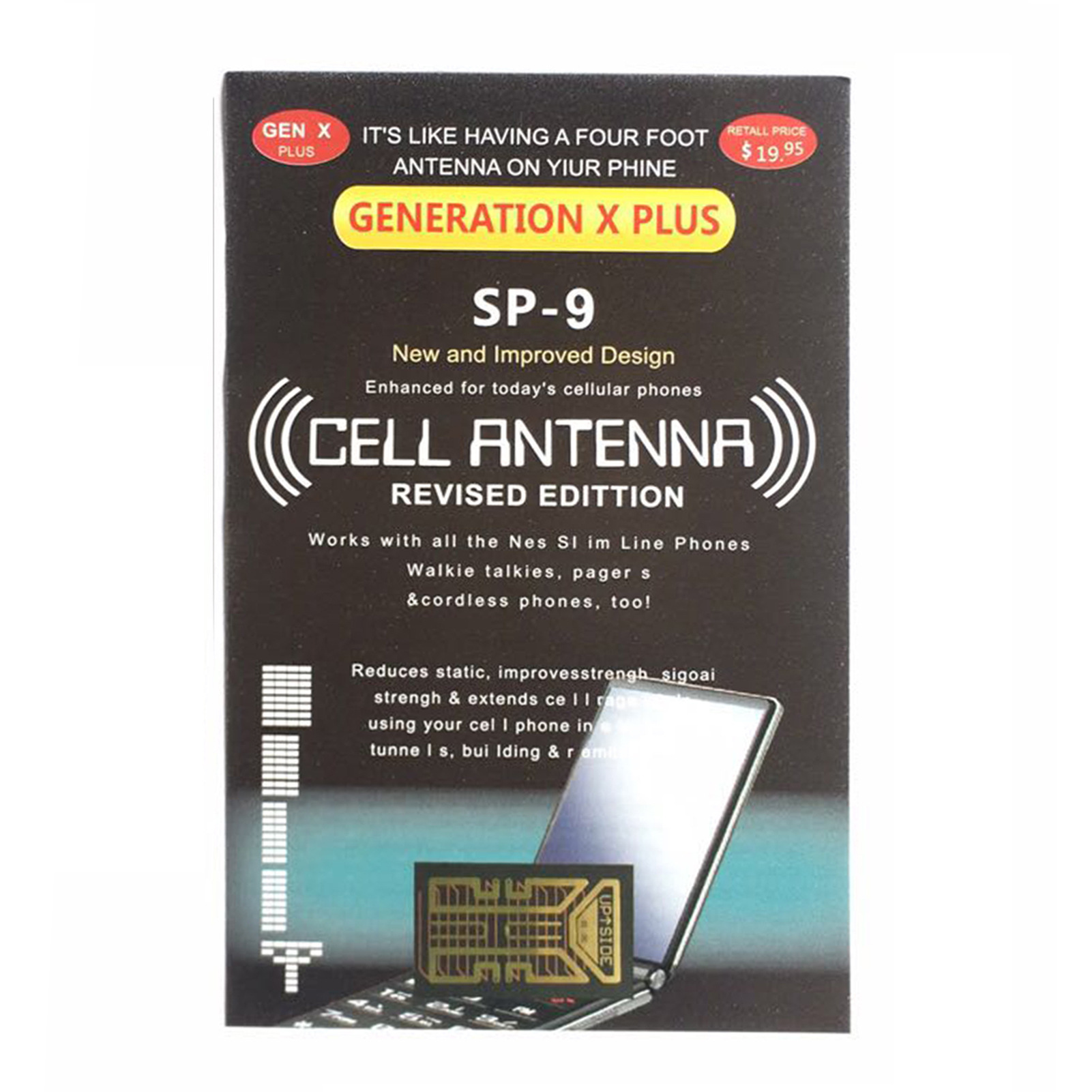 Sp-11pro Mobile Téléphone Amélioration Du Signal Pâte Ordinateur Externe Antenne Amplificateur De Signal Approprié Pour Mobile Téléphone Interphone display picture 3