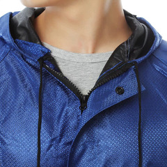 Cross-border large jacquard fabric 27-thread one-piece raincoat outdoor workwear thickened rain cape waterproof zipper style for wholesale