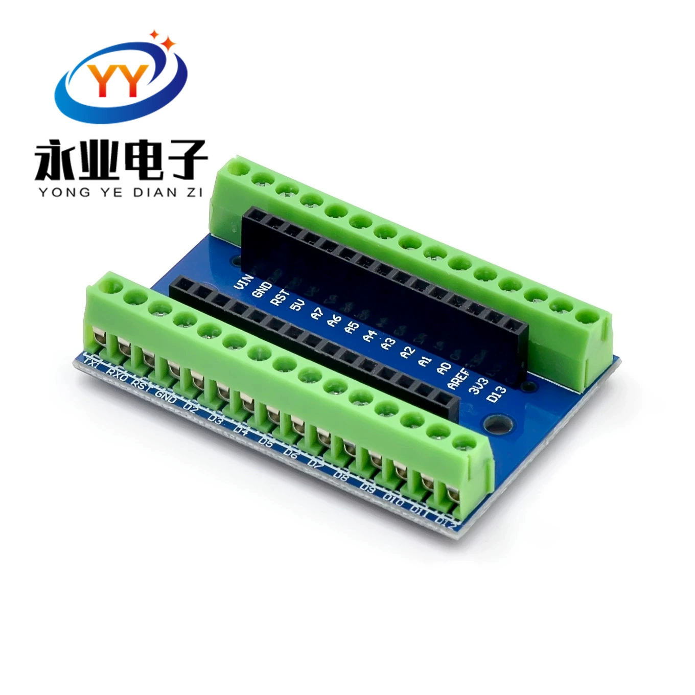 Плата расширения Nano IO Shield V1.O простая плата расширения (DIY)