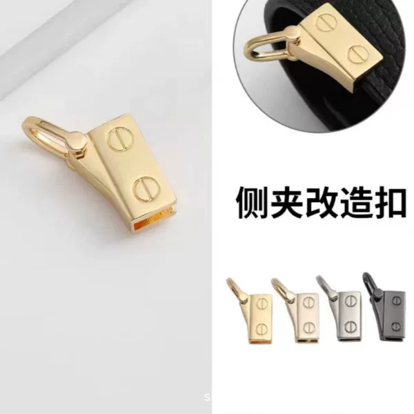 Wallet Clutch modified hardware hanging chain accessories on both sides side clip hardware buckle bag side clip