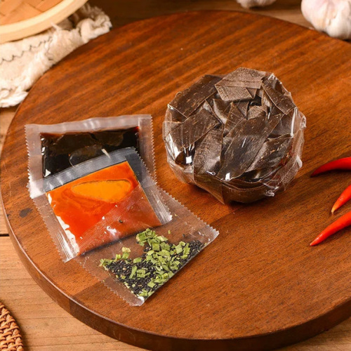 Non-fried quick-cooking buckwheat noodle skin bulk ready-to-eat sesame sauce buckwheat noodle skin no-boil full box convenient noodle mix food