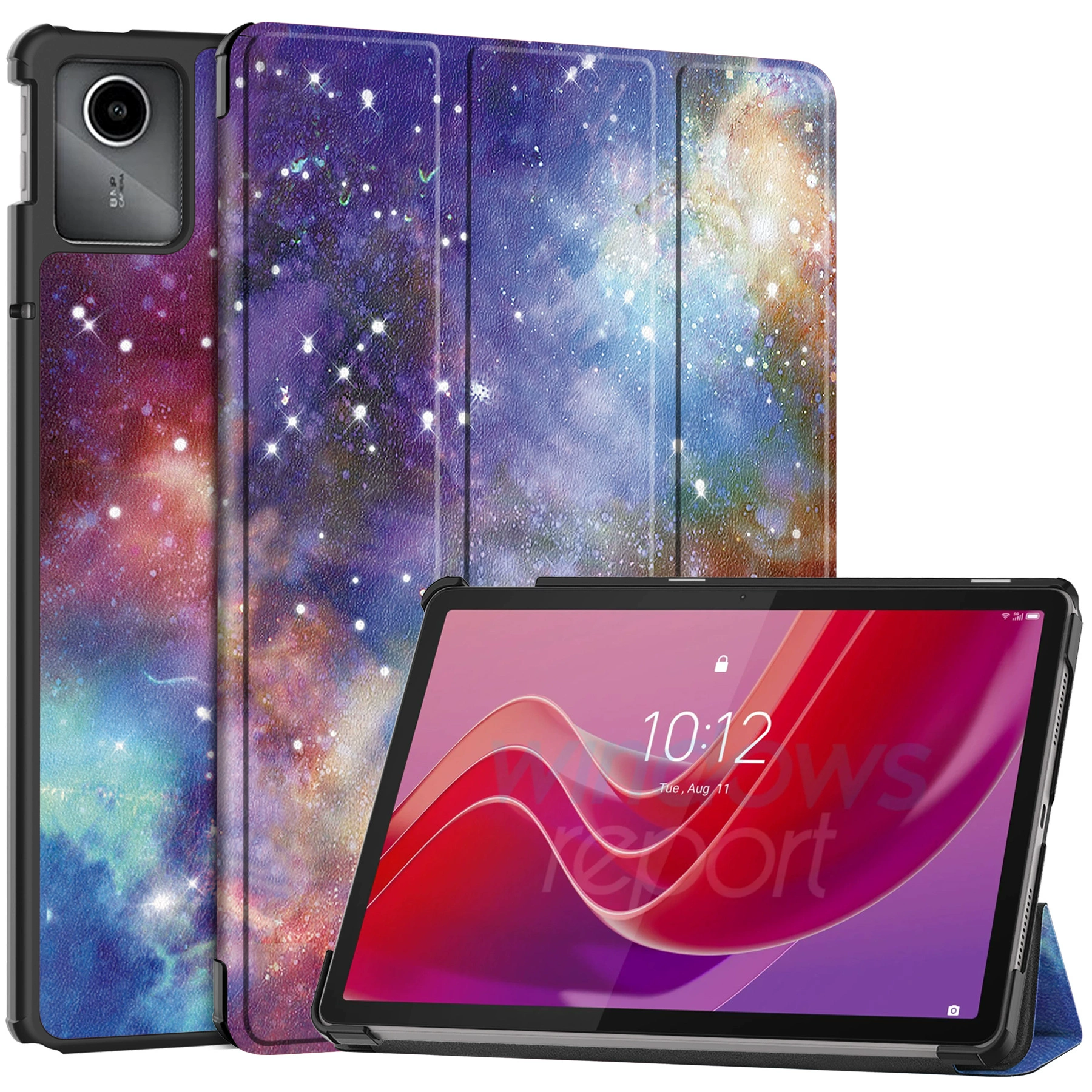 Подходит для Lenovo M11, плоский кожаный чехол Lenovo Tab M11 M11 TB330fu, тройная защита