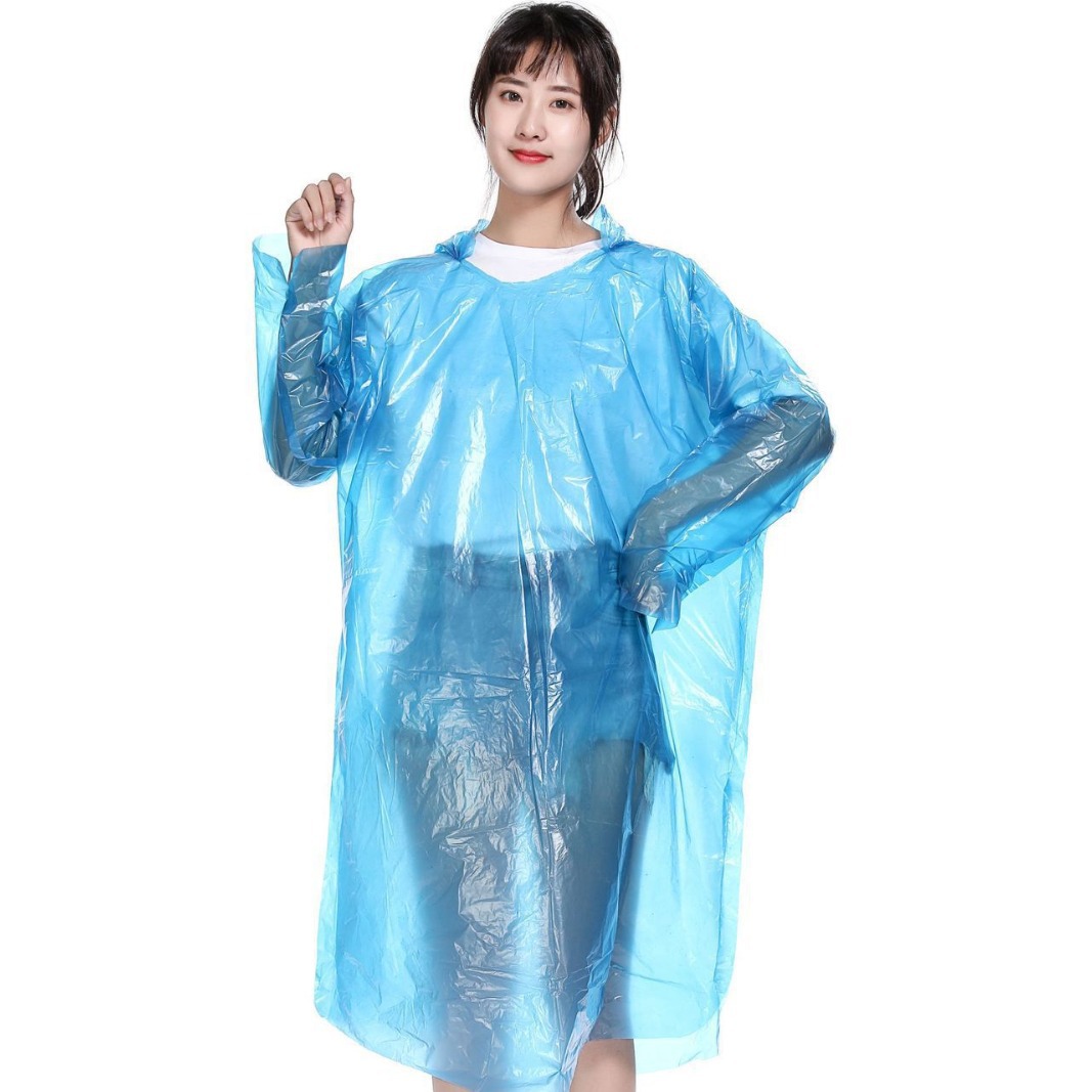 Desechable suéter largo adulto impermeable Playground Thin impermeable senderismo impermeable al por mayor