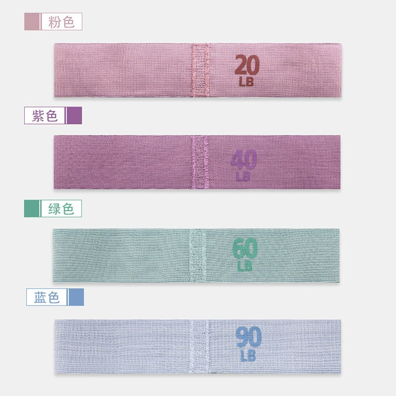 Resistance Loop Band WAISFIT, hip training elastic, polyester-cotton, 20–90 lb options