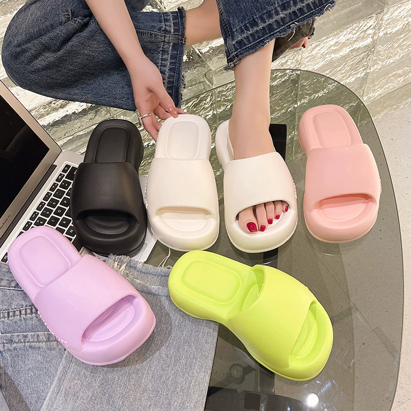Новый стиль INS Ladies Внутренние шлепанцы EVA Мягкие шефы Холодные шлепанцы ванная спальня слово шлепанцы летом