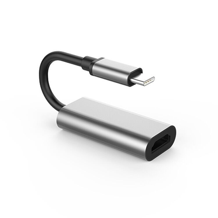 Tipo-c fronterizo al tipo-c de la aleación de aluminio del Adaptador 4 K30Hz/60Hz de HDMI al convertidor del HDMI