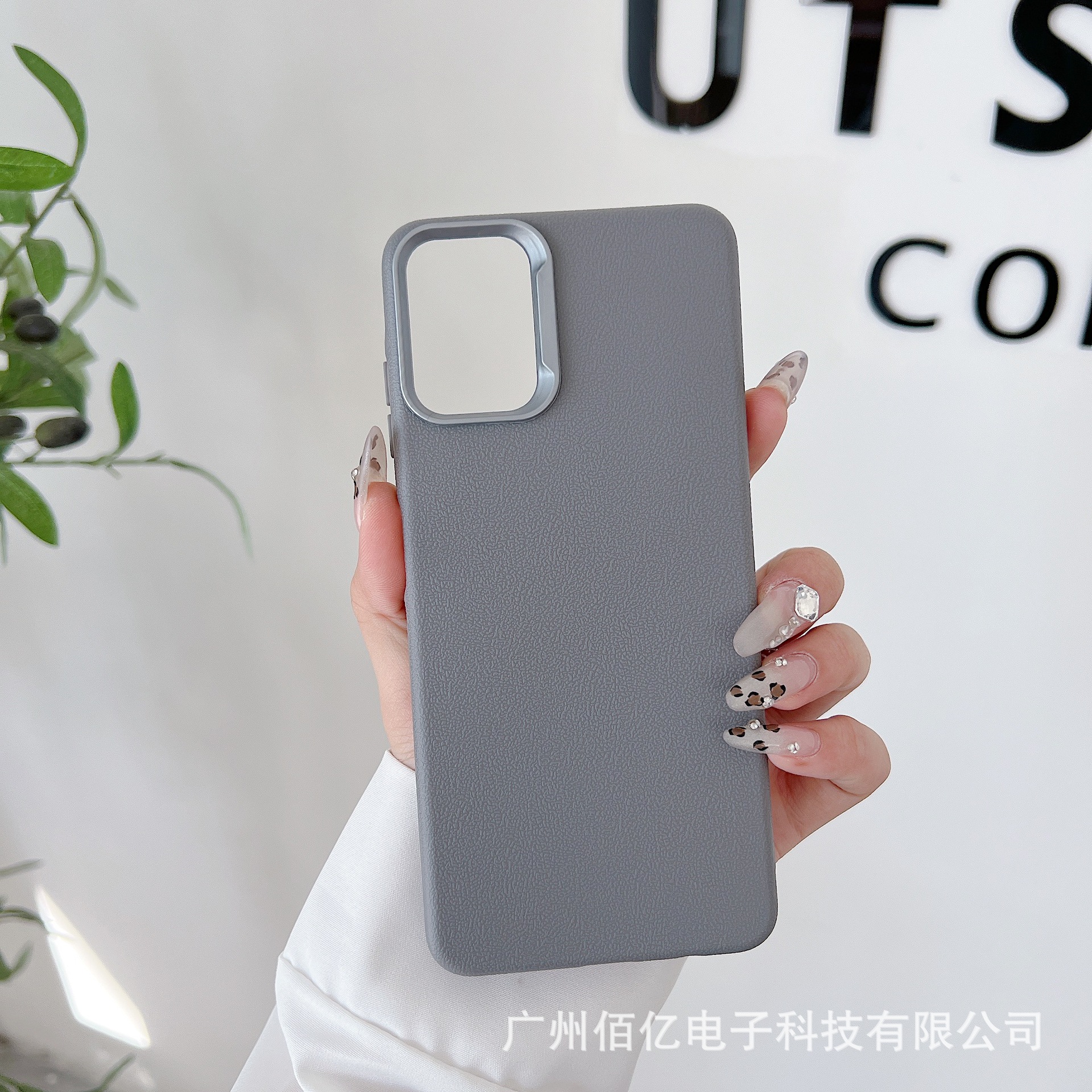 Aplicable a Samsung A06 caja de teléfono celular gran agujero de cuero simple TPU cubierta de teléfono celular S25 otoño y invierno comercio exterior nuevo modelo transfronterizo image 13