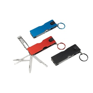 Amazon Hot Sale Mini Multifunctional Nail Beauty Gadget Folding Knife with LED Small Scissors Nail Clipper