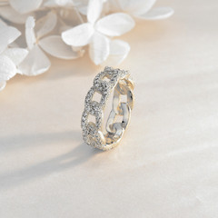 European and American Personality Engraved Ring for Women, Instagram Fashion, Personalized, Adjustable Couple's Ring, Index Finger Band, Factory Wholesale