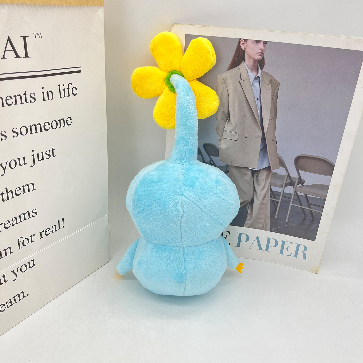 Sdoganamento transfrontaliero viola pikmin peluche ghiaccio pikmin 4 peluche bambola giocattolo_voghion.com