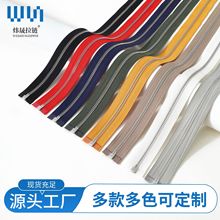 3号5号8号金属拉链Y牙普通牙浅金白金亮枪黄铜 开尾双开闭尾拉链