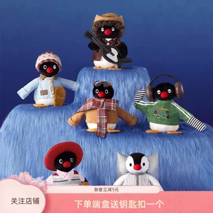 Мягкая игрушка Pingu 45 лет винтажный образ