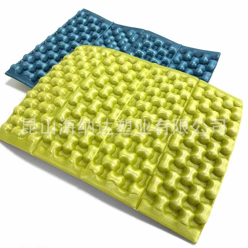 Tantu 야외 방습 매트 IXPE 달걀 둥지 폼 슬리핑 매트 땅콩 껍질 캠핑 매트 야외 작은 쿠션