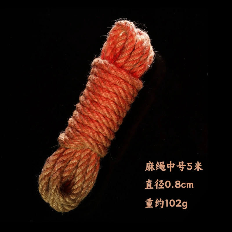 久爱 Adult erotic supplies SM bundled and restrained sex hemp, queen rope couple flirting, binding sex auxiliary SP tool