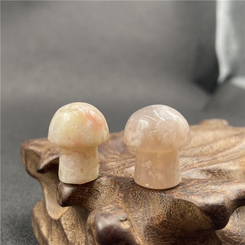 Cute Agate Small Mushroom Desktop Decoration Wholesale display picture 6