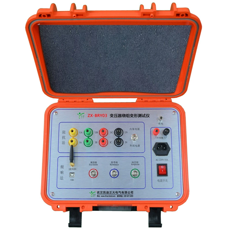 Трехфазная автоматическая система проверки деформации обмотки трансформатора частотной характеристикой тестер деформации обмотки трансформатора