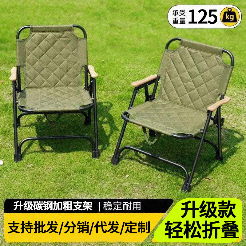 Outdoor Folding Chair, Camping Chair, Portable Folding Stool, Outdoor Fishing Leisure Chair, Beach Kermit Chair Outdoor Folding Chair, Camping Chair, Portable Folding Stool, Outdoor Fishing Leisure Chair, Beach Kermit Chair