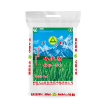 新疆奇台天山中筋面粉5kg特制一等年货面粉包子馒头冬小麦拉面粉