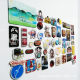 Source Factory Creative Refrigerator Stickers Acrylic Animation Wenchuang Refrigerator Stickers Personalized Animation Culture Cartoon Refrigerator Stickers