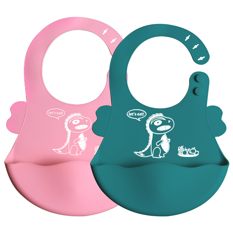 Silicone waterproof dinosaur for mother and baby for supplementary…