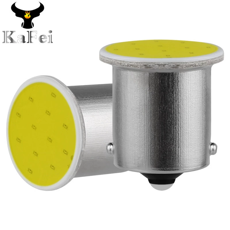 Автомобильный светодиодный свет заднего хода 1156 COB 12SMD поворотный индикатор BA15S 1157 тормозной свет S25 рулевое управление