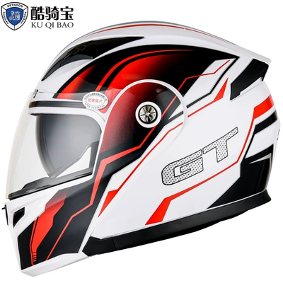 Motosiklet kaskı (dəbilqə) – Open-Face Helmet Electric Motorcycle - white-gt-flower-m