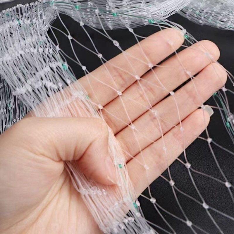 Nylon monofilamento red de protección de pájaros huerto de plantación red de protección de jardín de cría de protección de pájaros cubierta de red de repelente de pájaros frutas